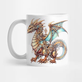 Steampunk Dragon Mug